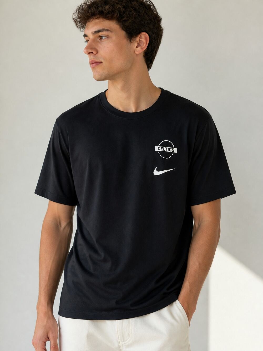 Nike Celtics Black Dri-Fit T-Shirt XL NBA